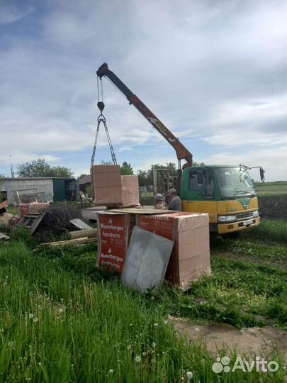 Аренда и услуги манипулятора, стрела 3 т, 8 м, борт 5 т, 6 м