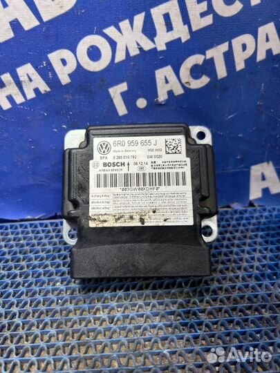 Блок управления airbag Volkswagen Polo 5 седан CFN