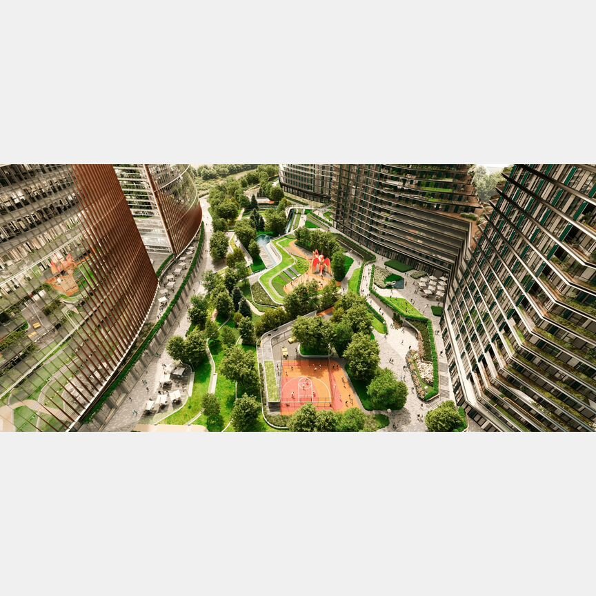 2-к. квартира, 81,8 м², 4/55 эт.