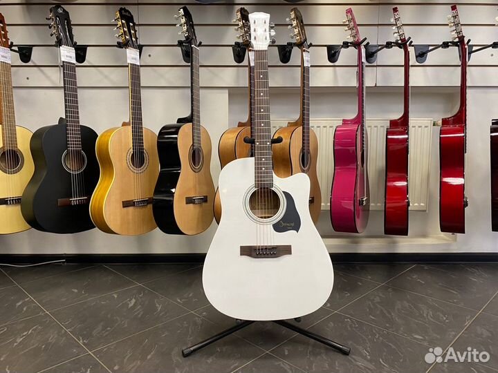 Shinobi HB413A/WH акустическая гитара