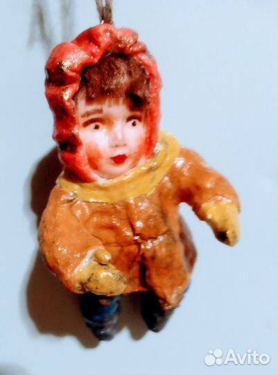 Ватные елочные игрушки