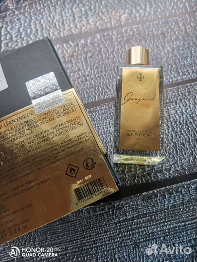 Marc-Antoine Barrois Ganymede, распив