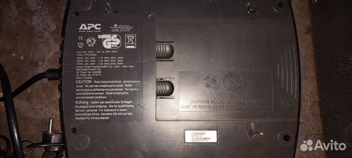 Ибп бесперебойник APC back-UPS ES 700