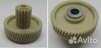 Шестерня мясорубки (D45/17, H35/12 с метал.втулкой