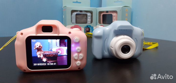 Фотоаппарат детский Cartoon X2 русский язык, игры