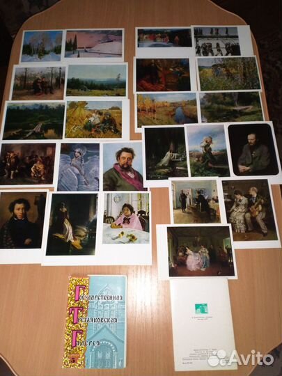 Наборы открыток 1968г.1974г.1976г,1990г,1991г