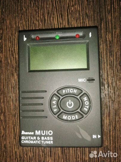 Тюнер гитарный Ibanez MU10 бас