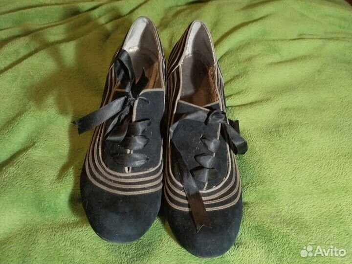 Ботинки женские 39 замша