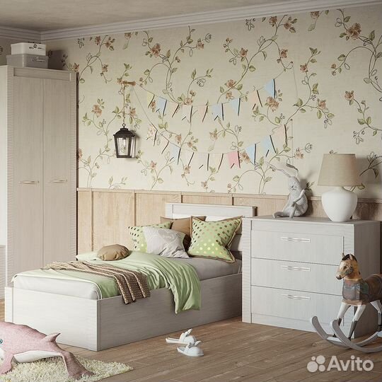 Кровать односпальная Монако 90х200