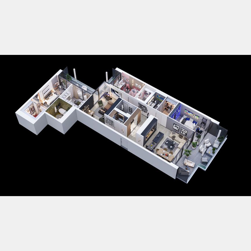 5-к. квартира, 204,8 м², 12/18 эт.