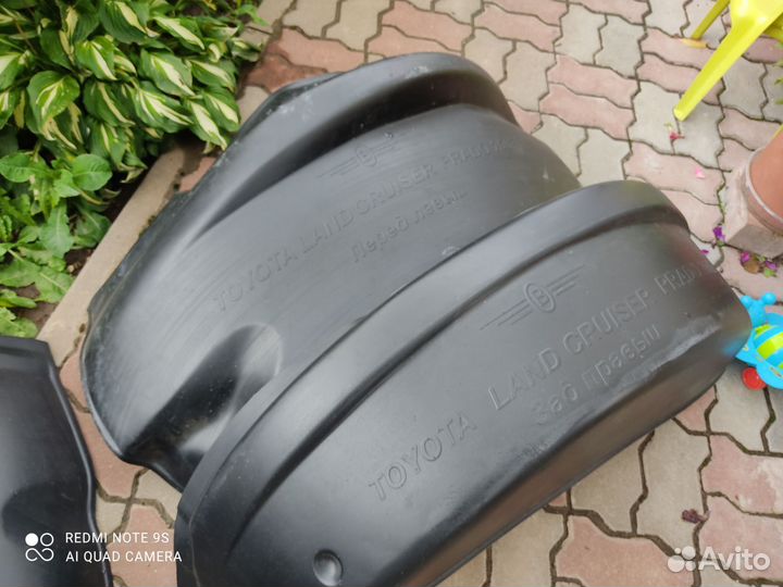 Подкрылки на Прадо 120