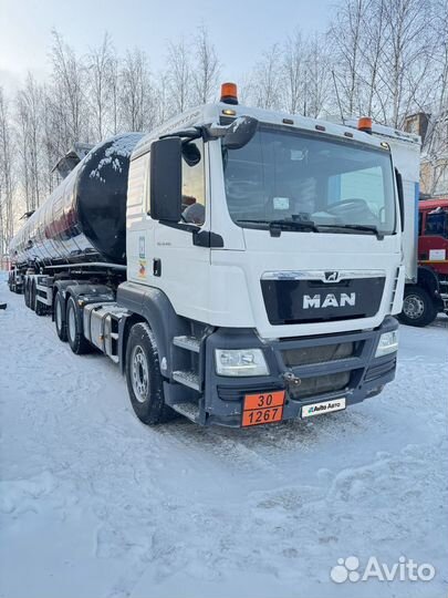 MAN TGS 26.440 6х4 BLS-WW с полуприцепом, 2019