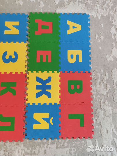 Коврик-пазл напольный 1,6х0,8м 