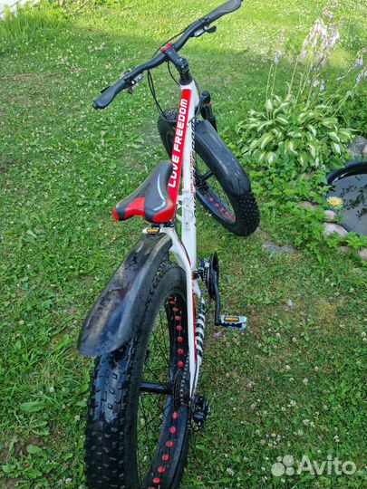 Велосипед горный взрослый фэтбайк 26