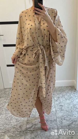 Халат женский шифоновый