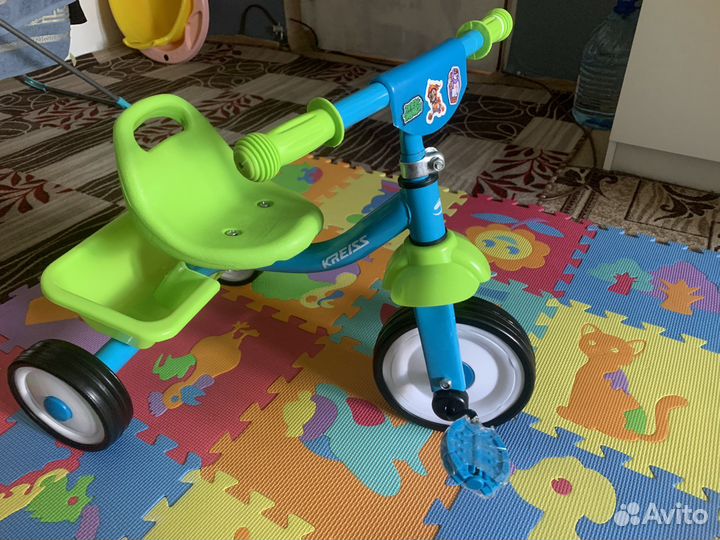 Детский трехколесный велосипед новый