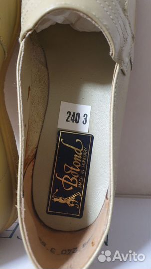 Туфли женские винтаж Венгрия нат.кожа Новые