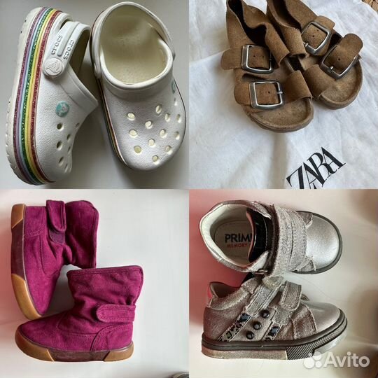 Сандалии, сабо crocs, ботинки reima, viking