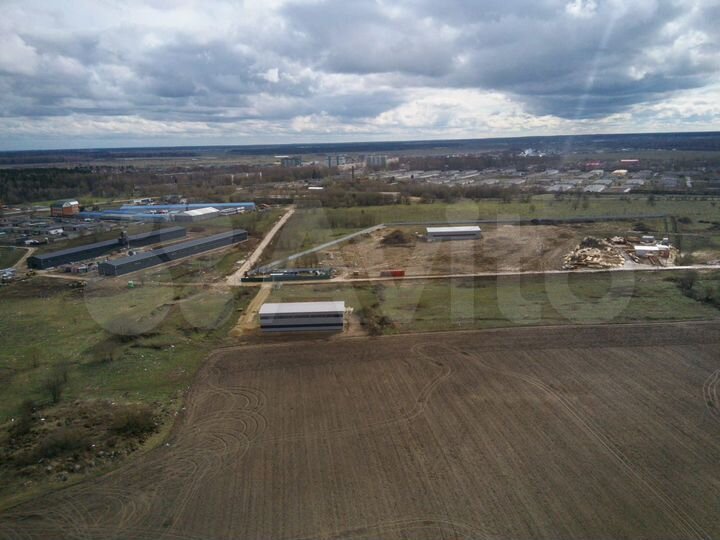 Утепленный ангар, 360 м² с зем.участком 80 сот