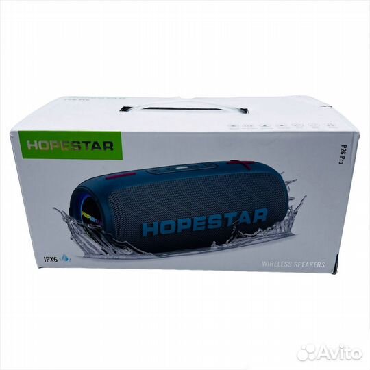 Портативная колонка hopestar P26 PRO 10W*2 синий