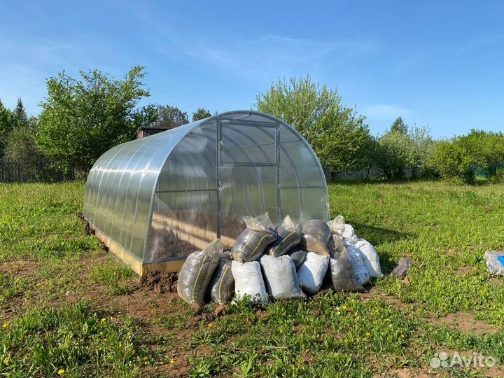 Чернозём в мешках