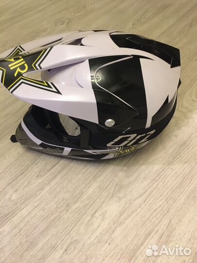 Кроссовый шлем fox