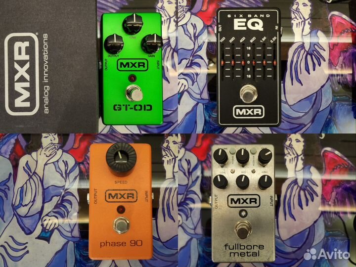 Педали эффектов MXR