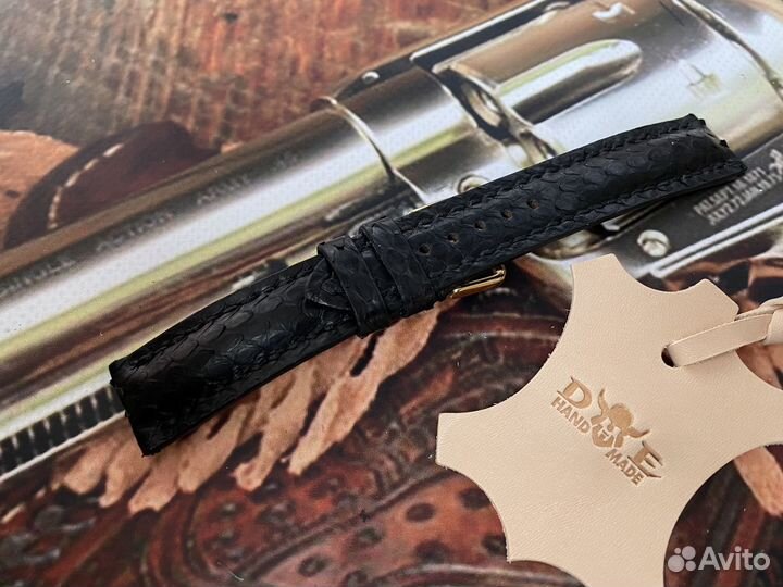 Ремешок для часов из кожи питона