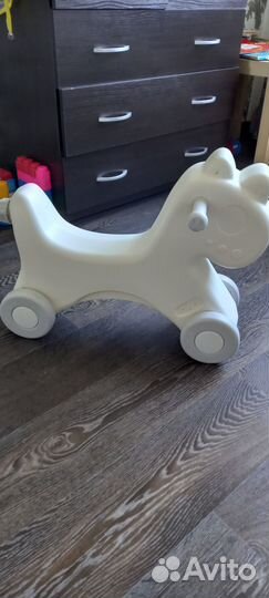 Беговел + лошадка-качалка