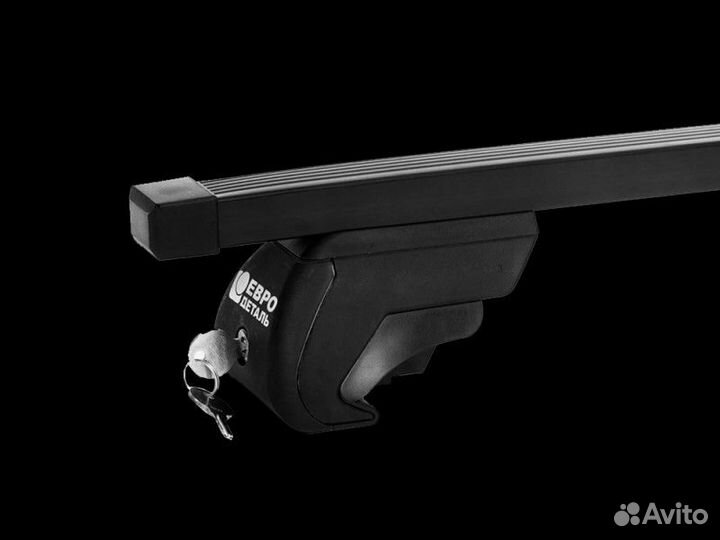 Багажник на рейлинги с замком Ваз 2110-12