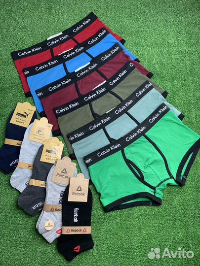 Трусы мужские боксеры calvin klein