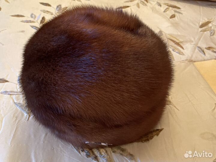 Шапка норковая женская бу