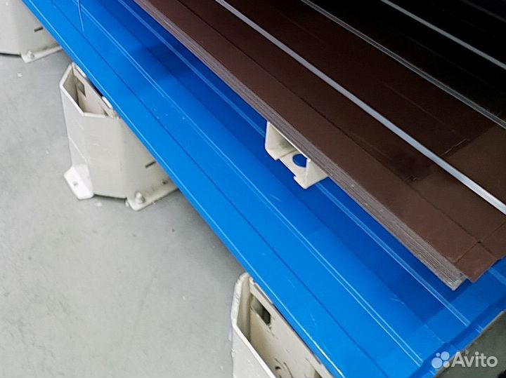 Профнастил 1200х2000 C8 синий RAL 5005-8814