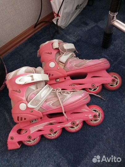 Ролики детские, взрослые, защита для роликов/велик