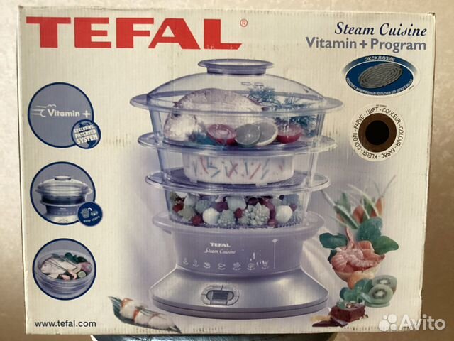 Пароварка Tefal VC7003 Новая