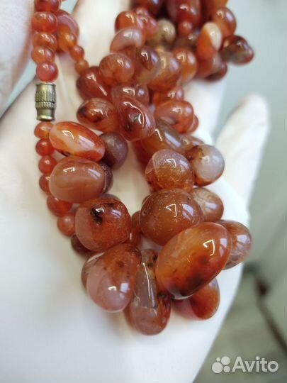 Бусы из натуральных камней СССР