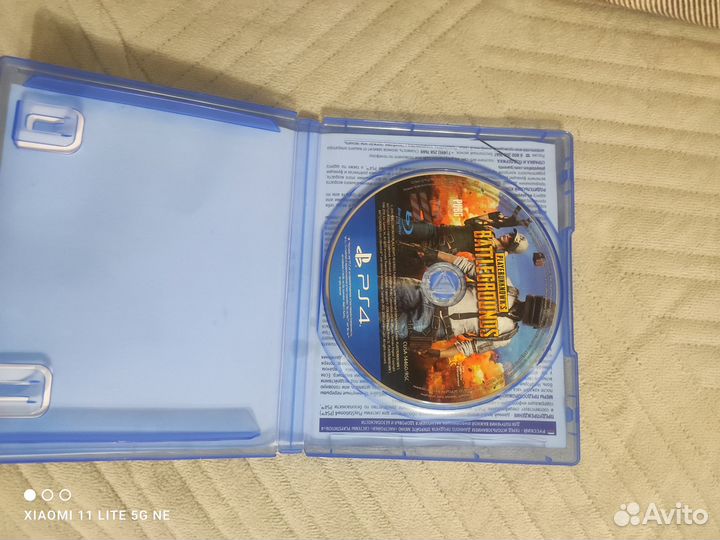 Диск на ps4 pubg