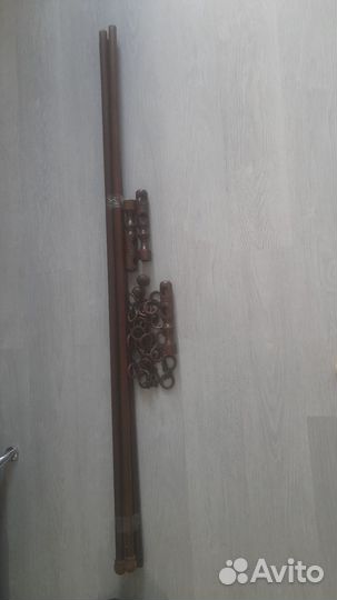 Гардина для штор настенная,деревянная