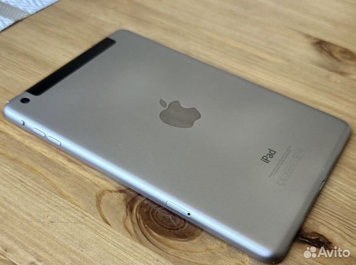 iPad mini 3 cellular + Wi-Fi (Отличное состояние)