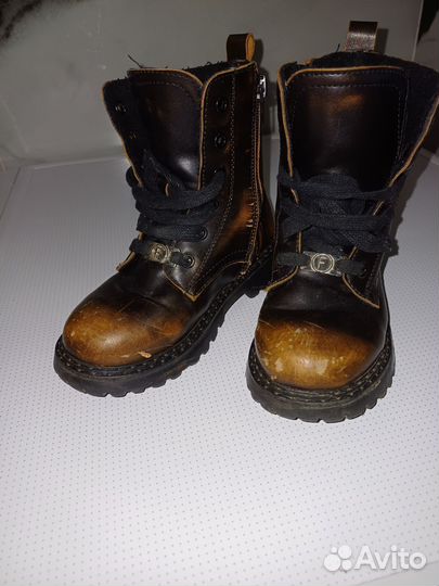 Ботинки демисезонные для девочки размер 28