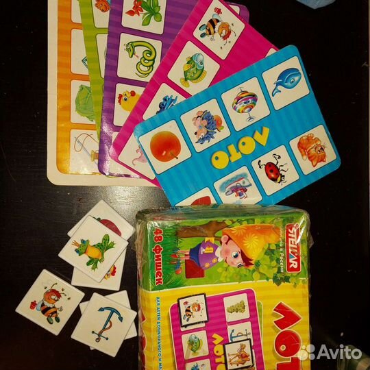 Развивающие настольные игры 2-5лет