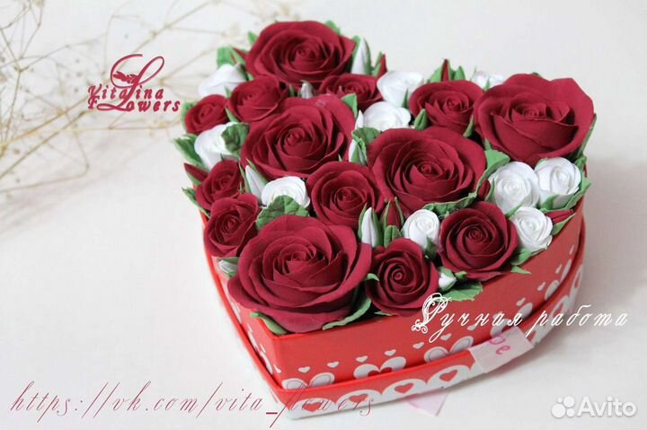 Цветы в коробке