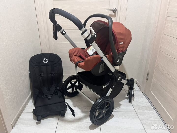 Коляска 3 в 1 bugaboo cameleon 3 Orange