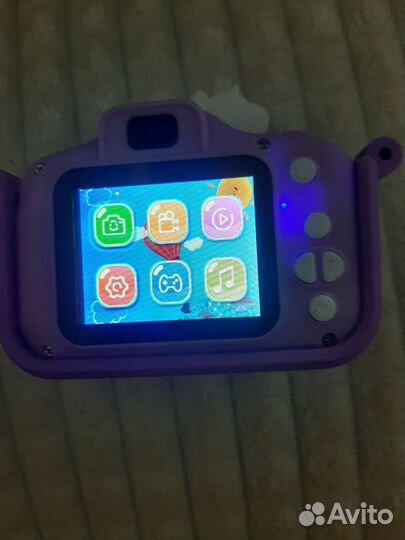 Детский фотоаппарат с селфи и играми