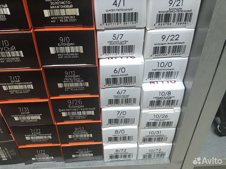 Краска для волос ollin silk touch