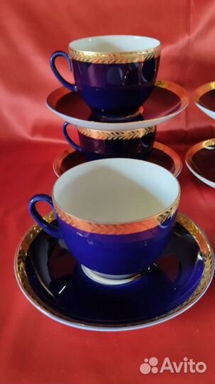 Чайные пары лфз cobalt СССР
