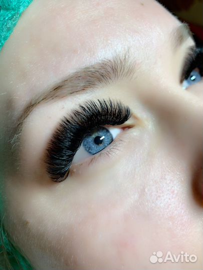 Наращивание ресниц до 10D