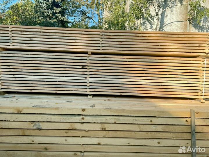 Доска обрезная 25х100х6000мм от производителя