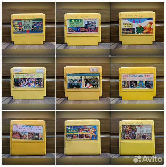 Картриджи денди TV game