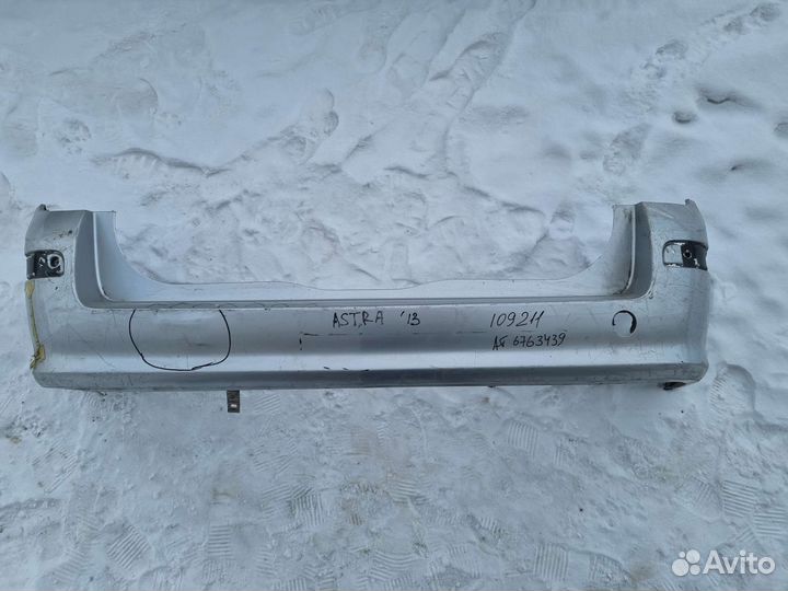 Бампер задний opel Astra H опель астра универсал